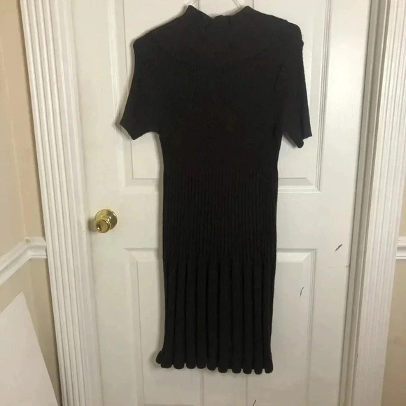 Kim Rogers sweater dress/ brown sz m - Picture 3 of 3
